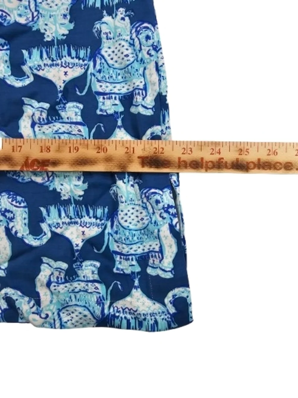 LILLY PULITZER Joy Ride Elephant Carlotta Stretch Shift Embroidered Dress 10 - Picture 12 of 16